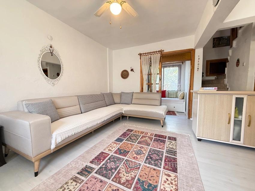 3+1 Maisonette-Villa Mit Großem Garten Im Doğanbey Center, Seferihisar