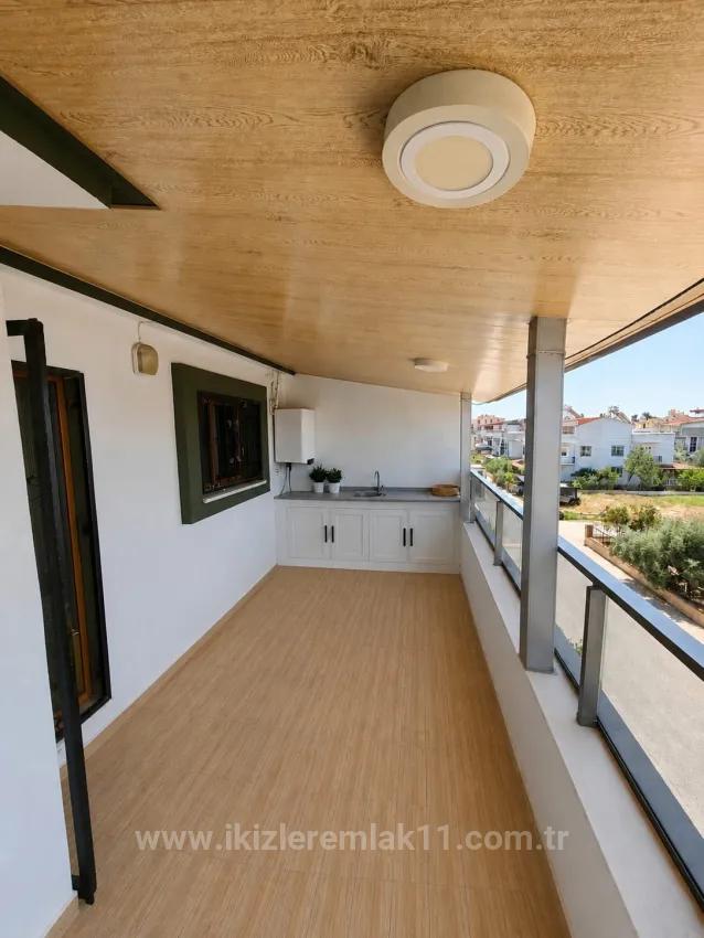 In Gümüldür, 100M Vom Meer Entfernt, Voll Möblierte Villa Mit Großem Garten