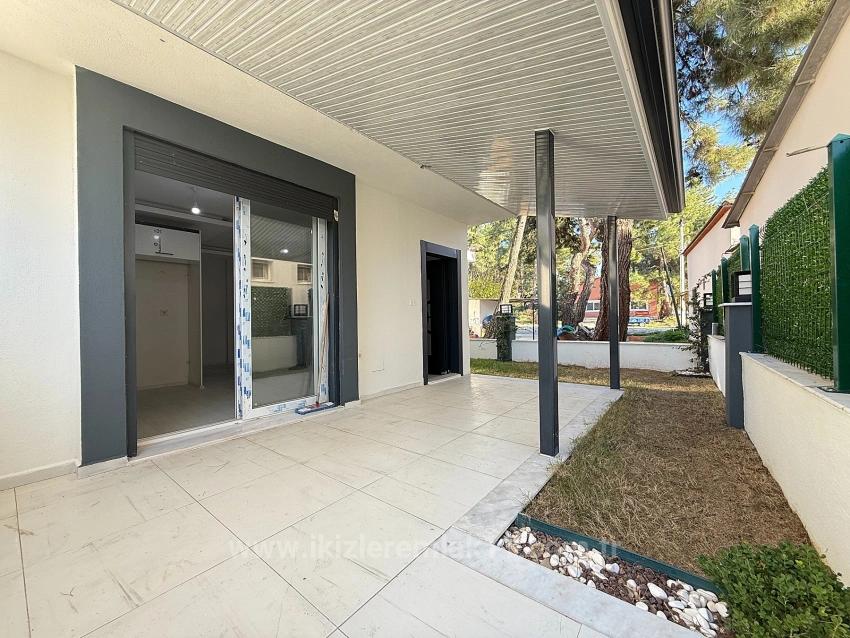 2+1 Brandneues Duplex-Sommerhaus Mit Garten Zum Verkauf In Payamlı, Seferihisar