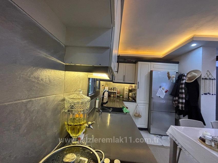 3+1 Maisonette-Ferienhaus Mit Garten Zum Verkauf In Seferihisar Doğanbey