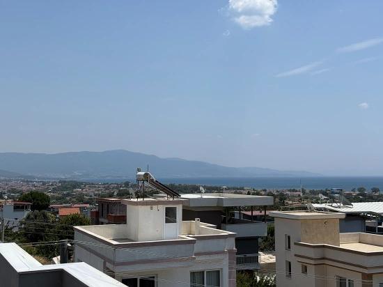 3+1 Villa Mit Meerblick Und Garten In Seferihisar Doğanbey Zu Verkaufen