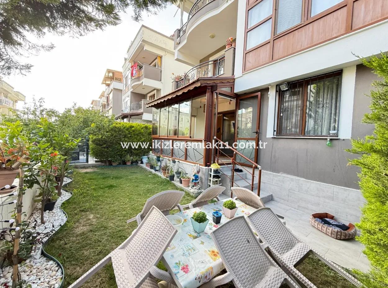 2 1 Wohnung Mit Garten Im Erdgeschoss Zum Verkauf Im Zentrum Von Seferihisar Ürkmez