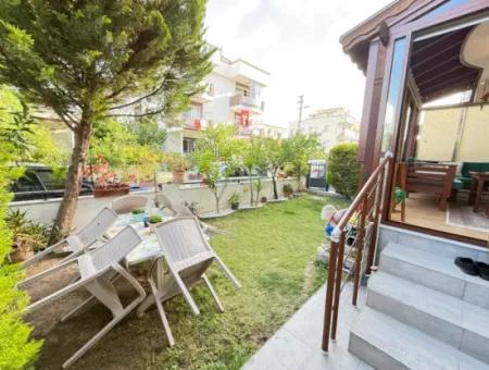 2 1 Wohnung Mit Garten Im Erdgeschoss Zum Verkauf Im Zentrum Von Seferihisar Ürkmez