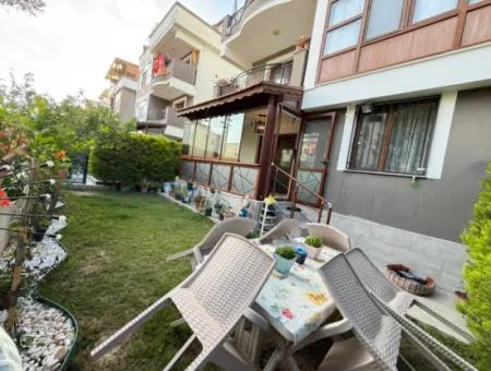2 1 Wohnung Mit Garten Im Erdgeschoss Zum Verkauf Im Zentrum Von Seferihisar Ürkmez
