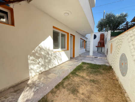 2 1 Gartengeschoss Freie Wohnung Zu Verkaufen In Seferihisar Ürkmez