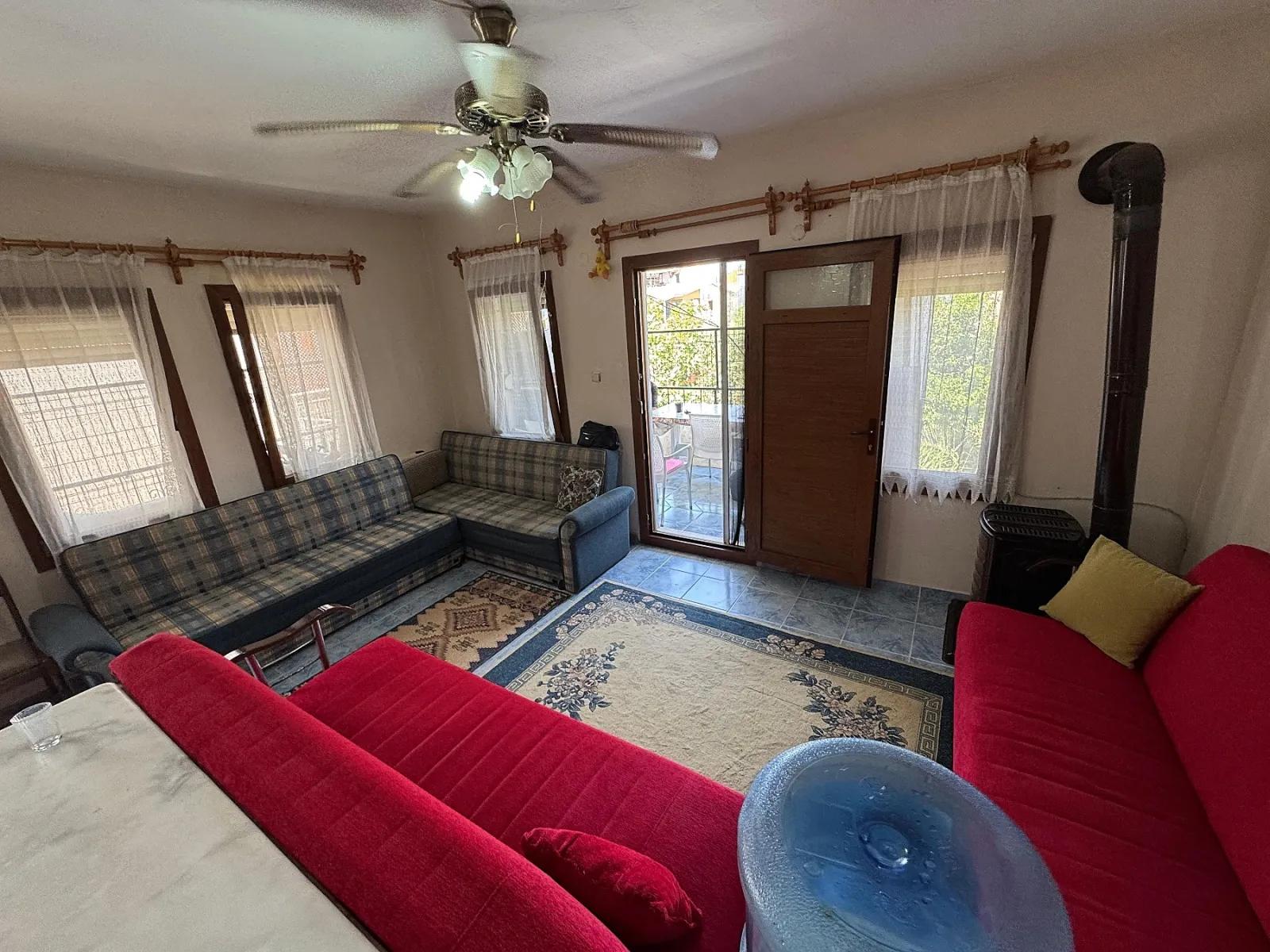 In Doğanbey, For Sale Intermediate Floor 2+1 On The Sea Side 70 Metre² Flat