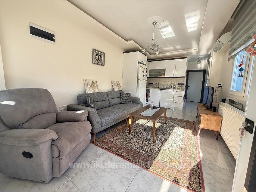 3+1 Villa With Garden For Sale Near The Sea In Doğanbey