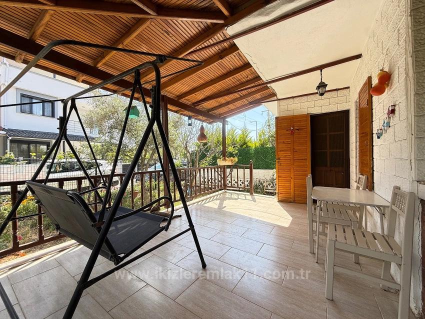 3+1 Duplex Villa With Spacious Garden In Doğanbey Center, Seferihisar
