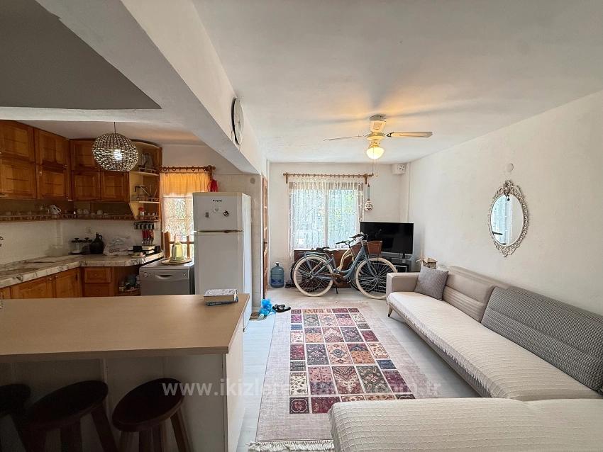 3+1 Duplex Villa With Spacious Garden In Doğanbey Center, Seferihisar