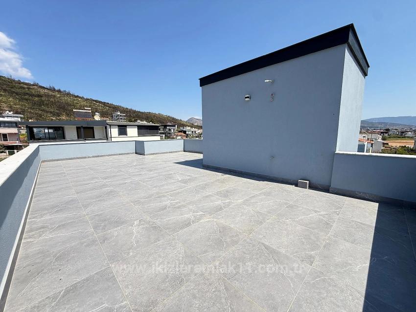 Brand New, Detached 3+1 Villa For Sale In Doğanbey, Seferihisar.