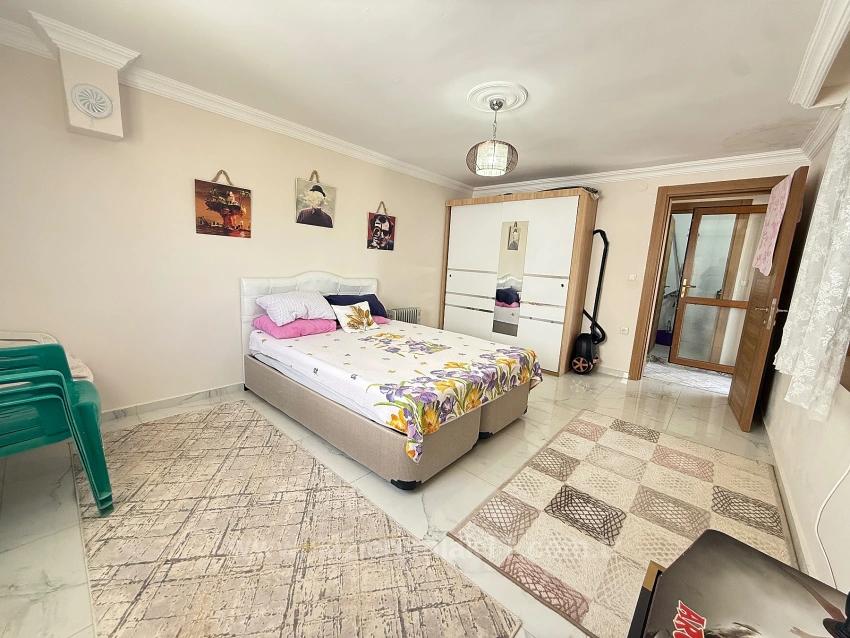 2+1 Fully Furnished Villa With Garden For Sale In Doğanbey, Seferihisar