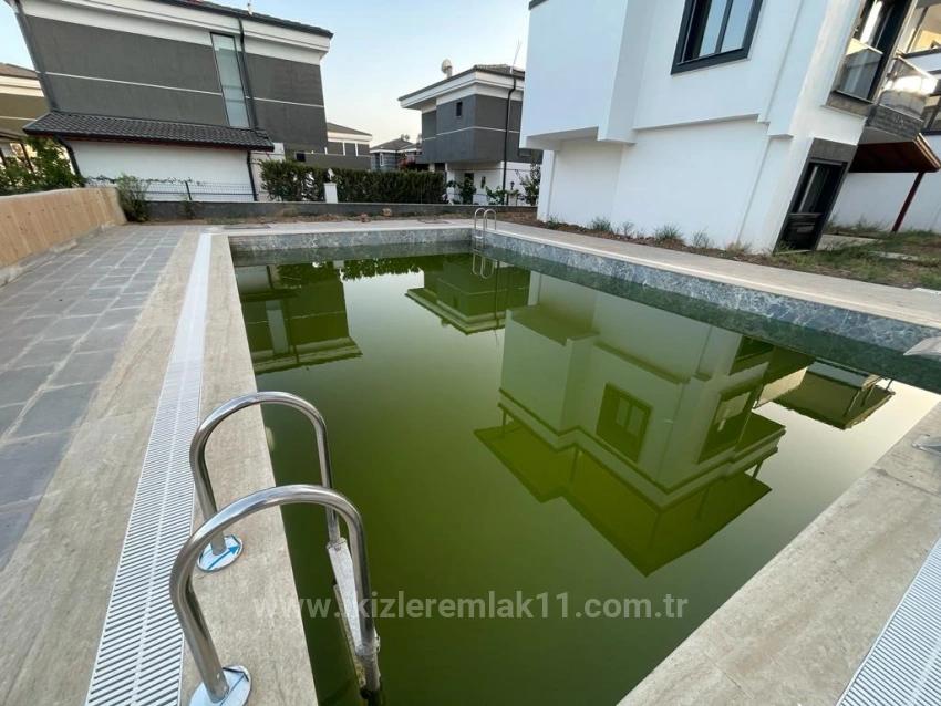 Brand New Detached 3+1 Villa With Private Pool For Sale In Doğanbey, Seferihisar.