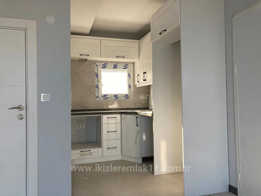 2+1 Villa With Sea View And Garden For Sale In Doğanbey, Seferihisar