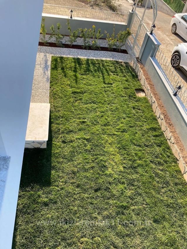 2+1 Villa With Sea View And Garden For Sale In Doğanbey, Seferihisar