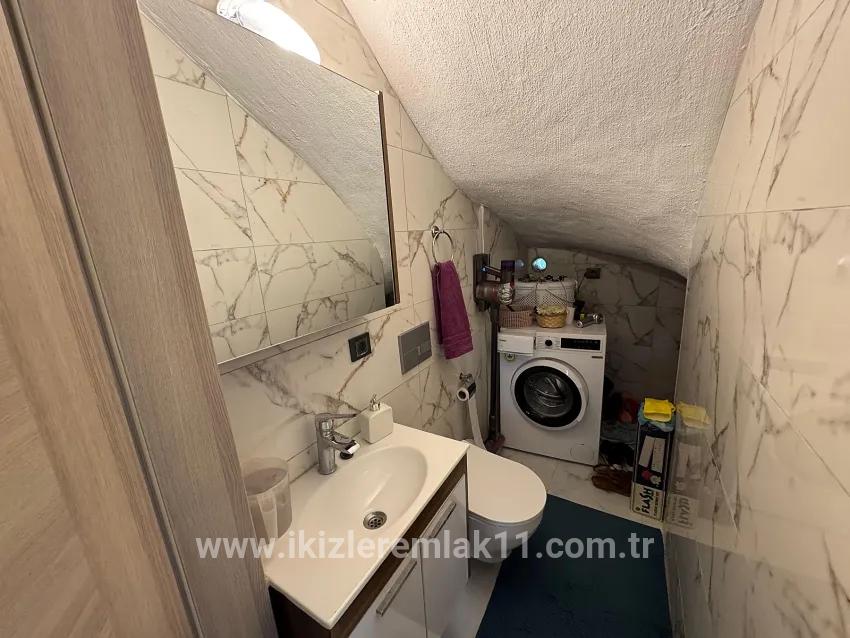 For sale In Seferihisar Doğanbey 3+1 spacious garden duplex summer house