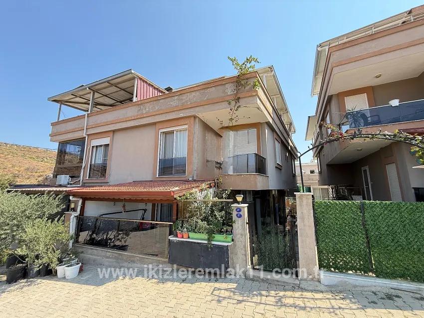 Seferihisar Payamlı'da For Sale Fully Furnished 3+1 Duplex
