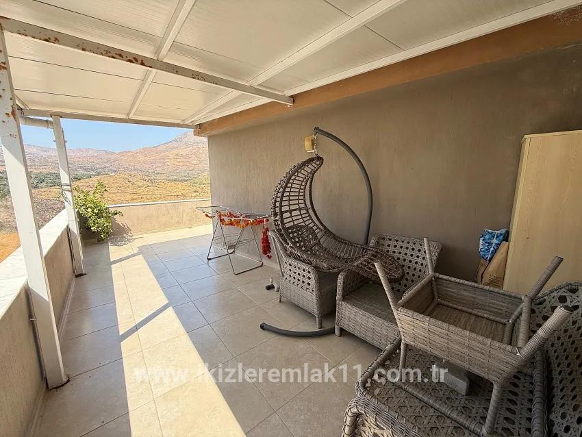 Seferihisar Payamlı'da For Sale Fully Furnished 3+1 Duplex