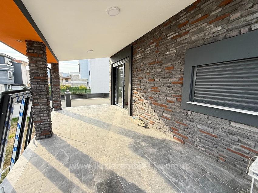 3+1 Detached Villa With Garden For Sale In Seferihisar Doğanbey Center