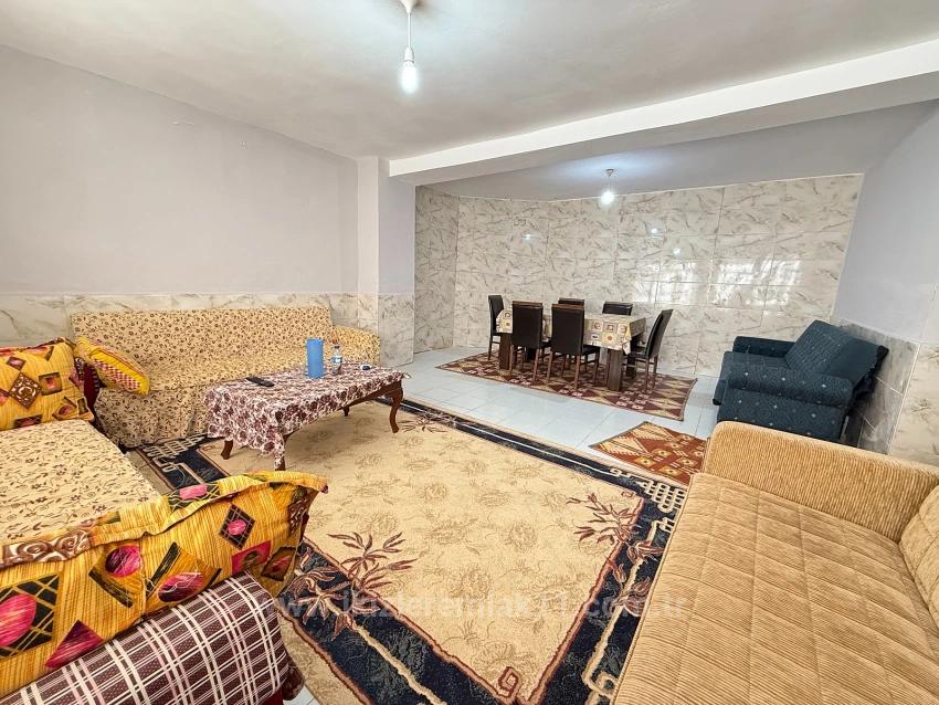 3+1 Garden Apartment For Sale In Ürkmez, 250 Meters From The Sea, Affordable Price