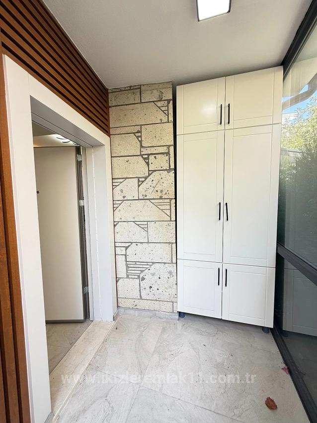 Luxury 3 + 1 Duplex Villa For Sale In Seferihisar Ürkmez Center