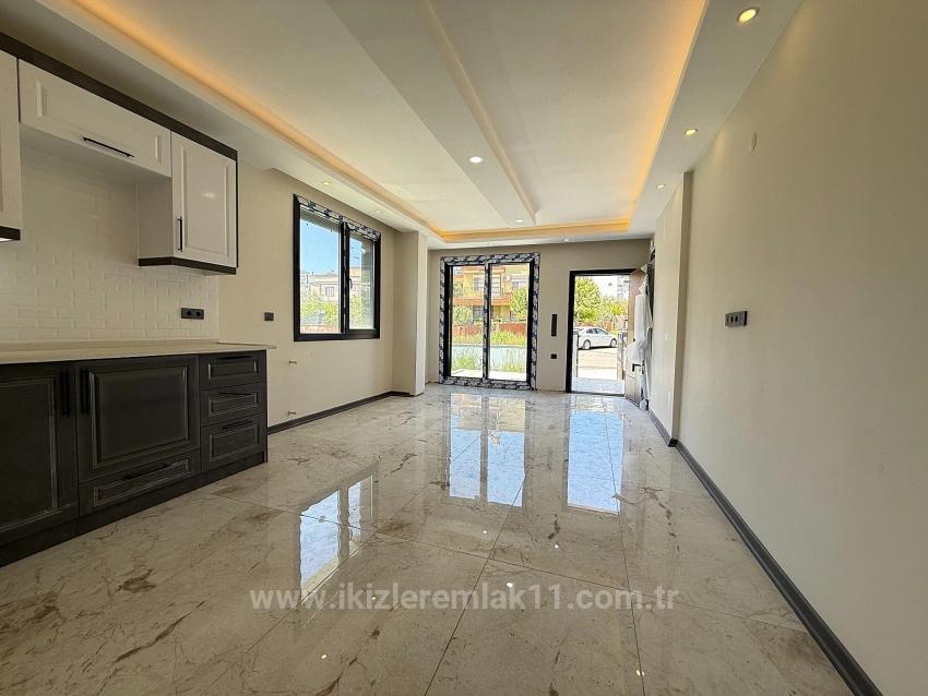 2+1 Duplex Summer House With Large Garden And Sea View For Sale In Seferihisar Doğanbey