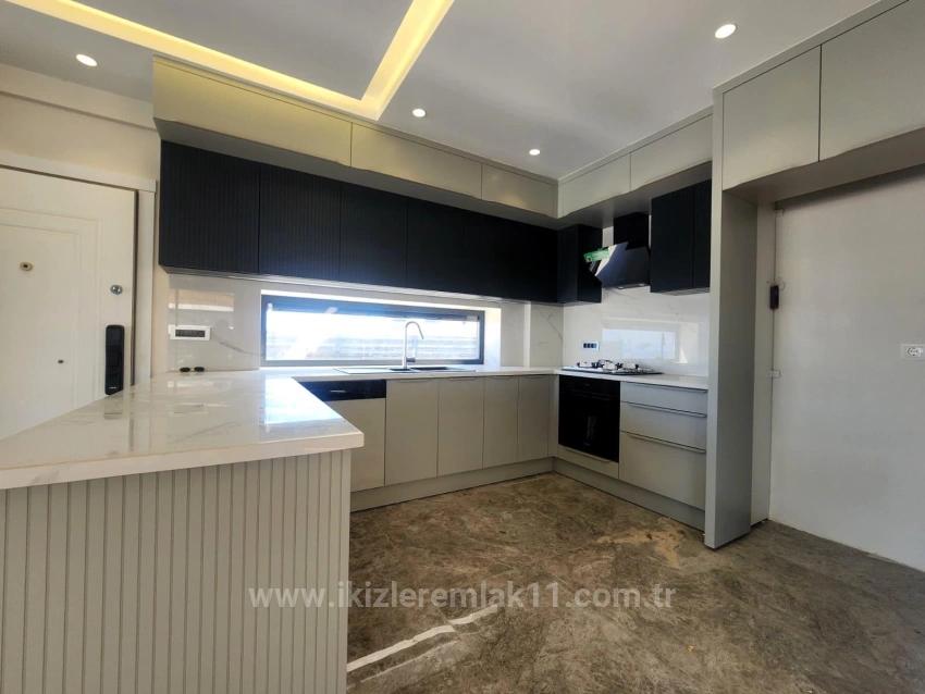 Single Detached House For Sale In Seferihisar Doğanbey With Large Garden And Panoramic Sea View