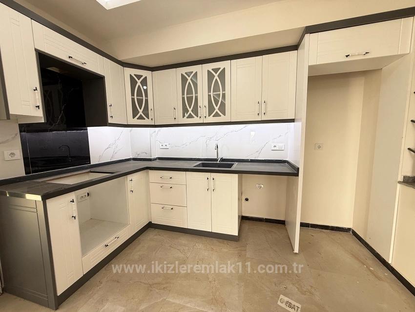 3+1 Villa With A Brand New Garden For Sale In Seferihisar Doğanbey, Close To The Sea