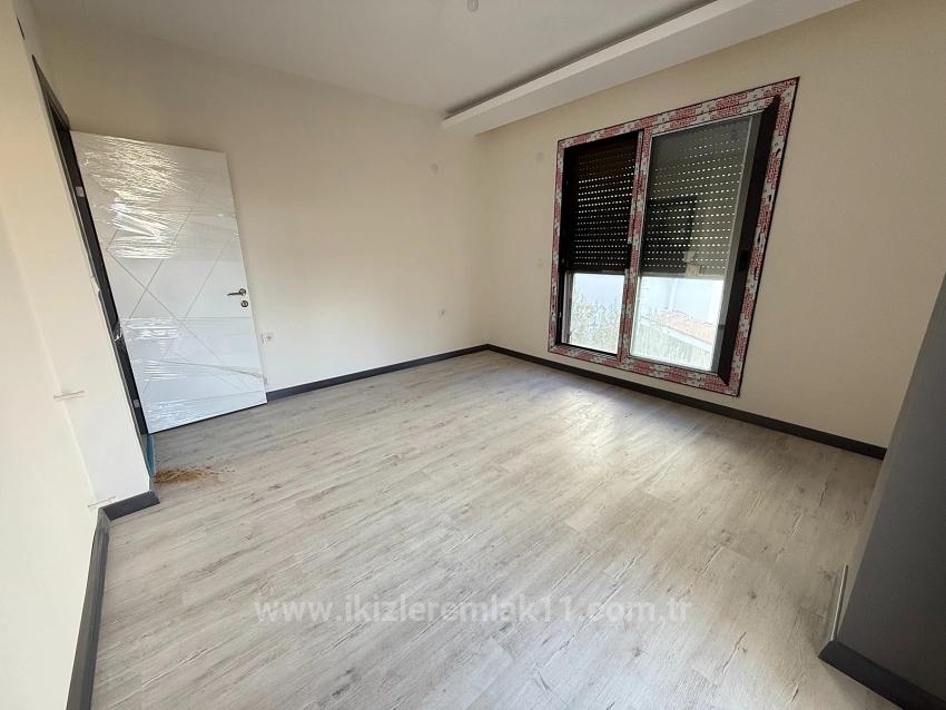 3+1 Villa With A Brand New Garden For Sale In Seferihisar Doğanbey, Close To The Sea