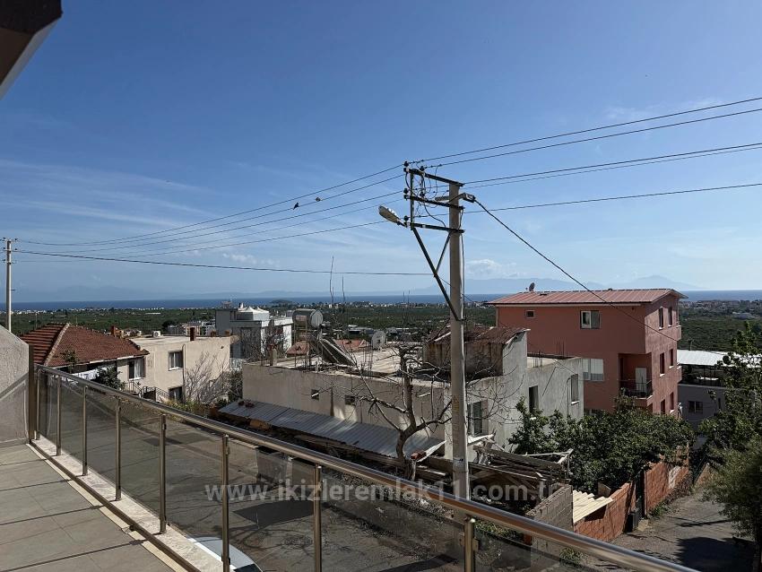 New 3+1 Apartment With Sea And Nature Views For Sale In Gumuldur Center