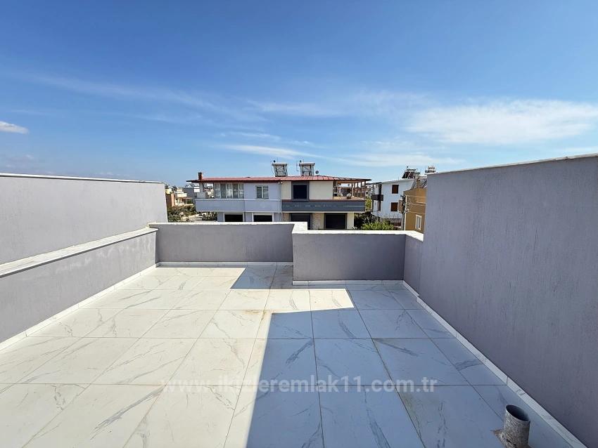 2 + 1 Brand New Duplex Summer House For Sale In Seferihisar Doğanbey Center