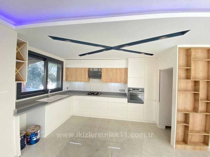 Brand New Detached 3+1 Villa For Sale By The Sea In Doğanbey