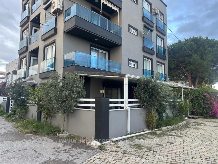 2+1 Ground Floor Apartment For Sale In Seferihisar Doğanbey, 200 M From The Sea