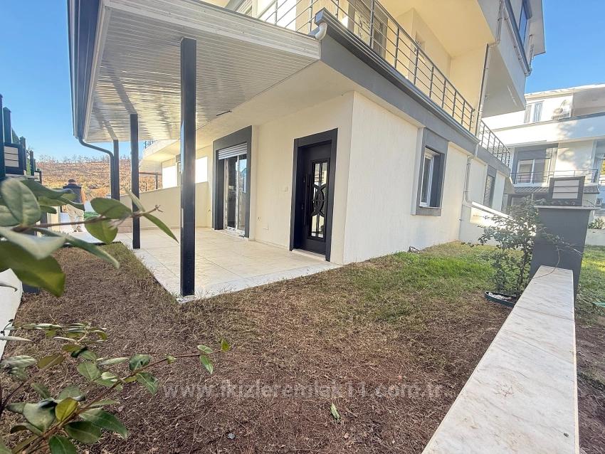 2+1 Brand New Duplex Summer House With Garden For Sale In Payamlı, Seferihisar