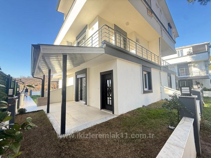 2+1 Brand New Duplex Summer House With Garden For Sale In Payamlı, Seferihisar