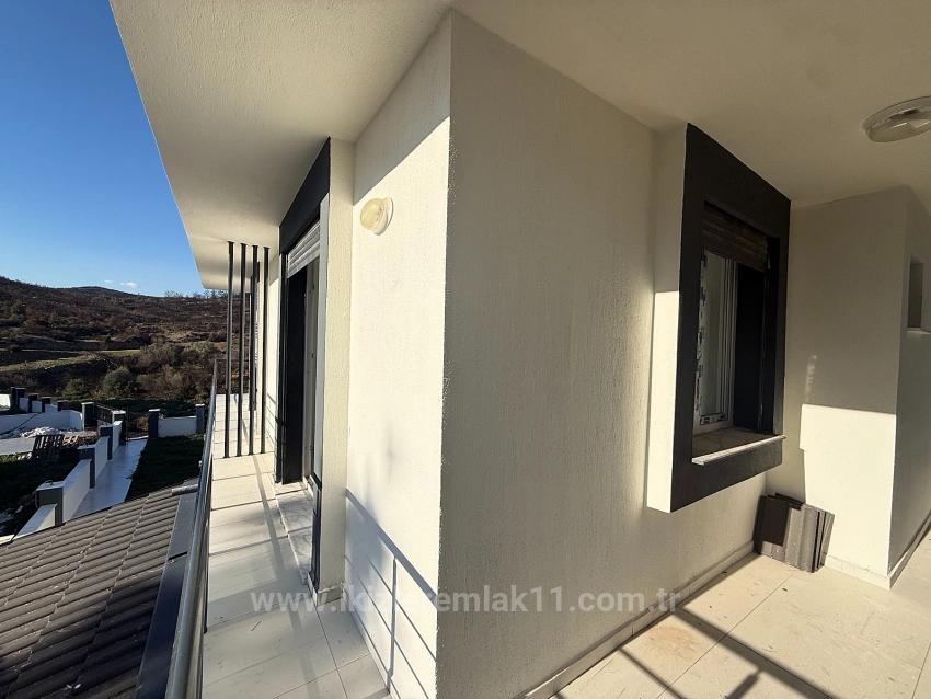 2+1 Brand New Duplex Summer House With Garden For Sale In Payamlı, Seferihisar