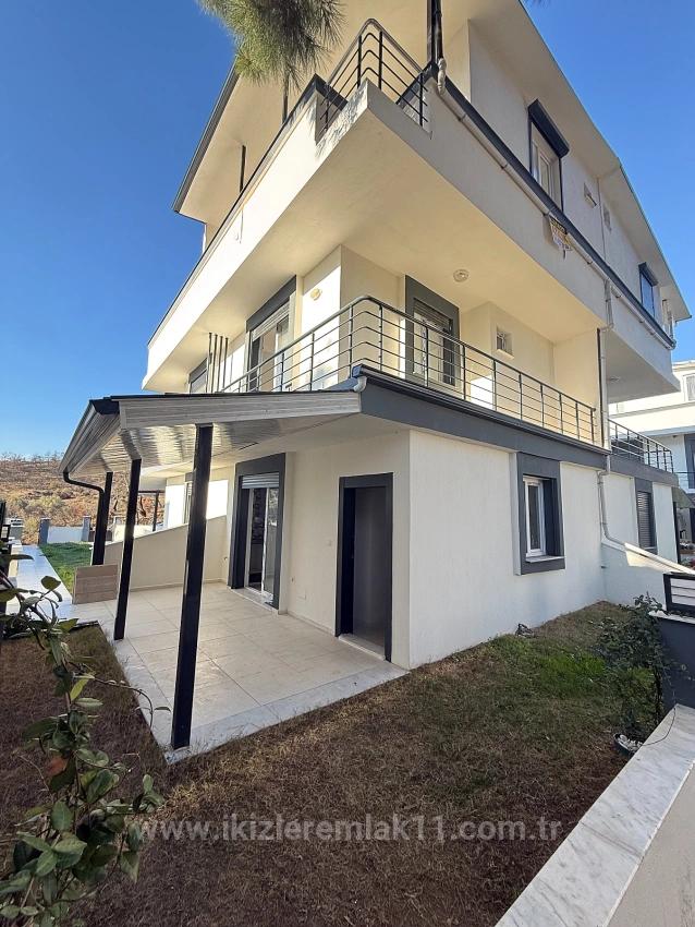 2+1 Brand New Duplex Summer House With Garden For Sale In Payamlı, Seferihisar