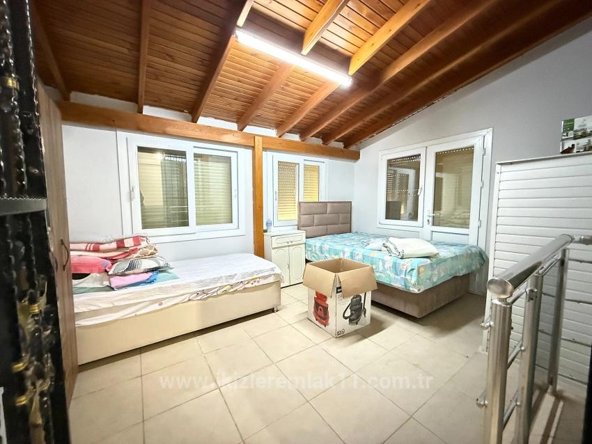 5+1 Duplex Villa With Spacious Garden For Sale In Doğanbey, Seferihisar