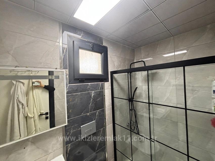 3+1 Duplex Cottage With Garden For Sale In Seferihisar Doğanbey