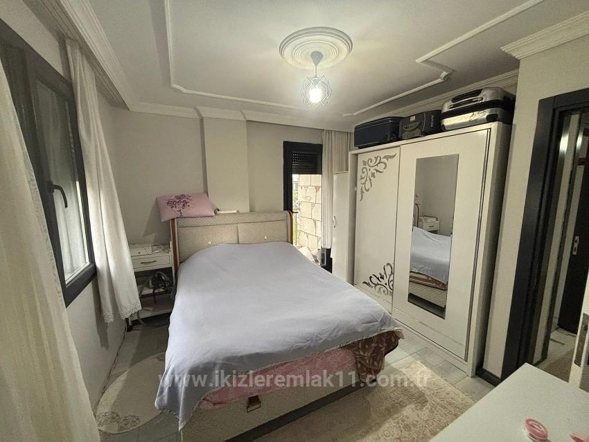 3+1 Duplex Cottage With Garden For Sale In Seferihisar Doğanbey