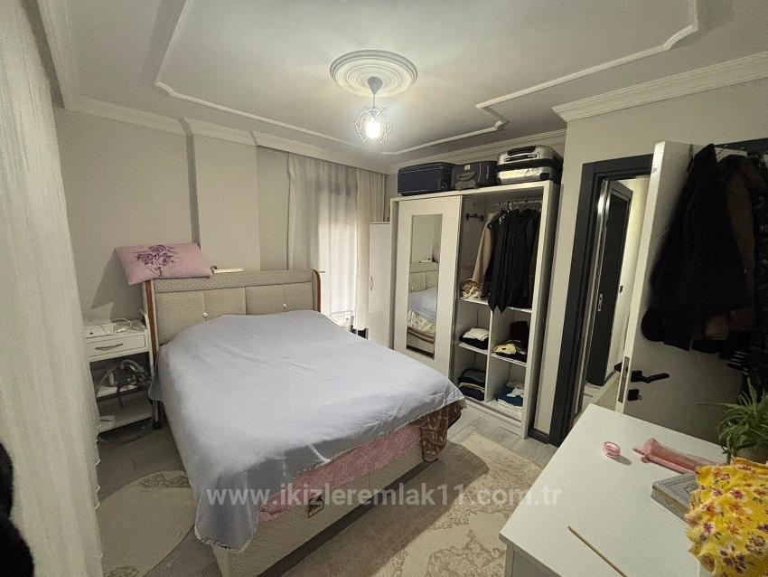 3+1 Duplex Cottage With Garden For Sale In Seferihisar Doğanbey