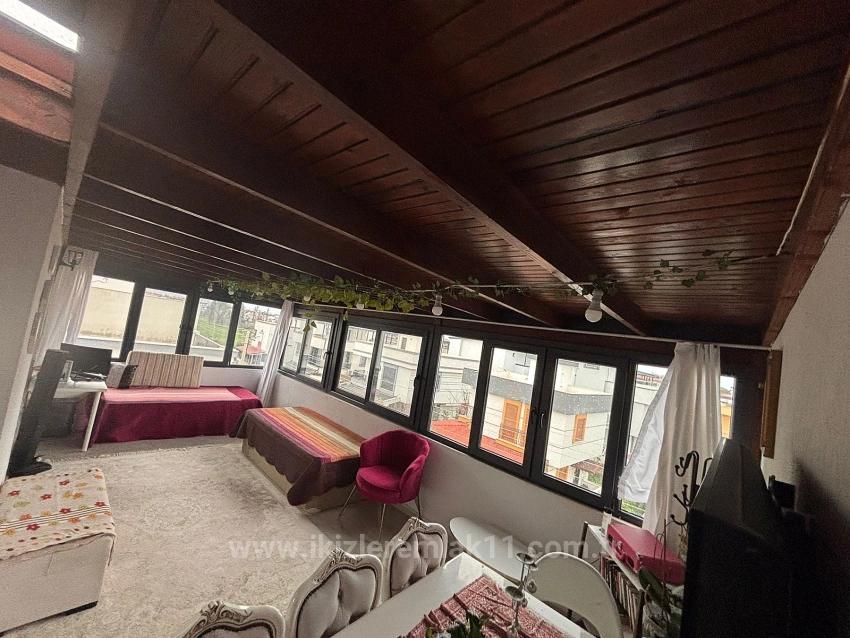 Seferihisar Doğanbey'de For Sale Garden 3+1 Expense-Free Duplex Summer House