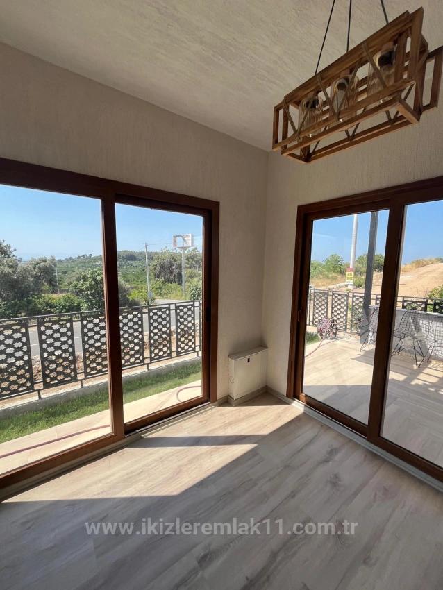 Prefabricated 2+1 Detached Summer House For Sale In Menderes Gümüldür, Within A 200 Square Meter Garden.