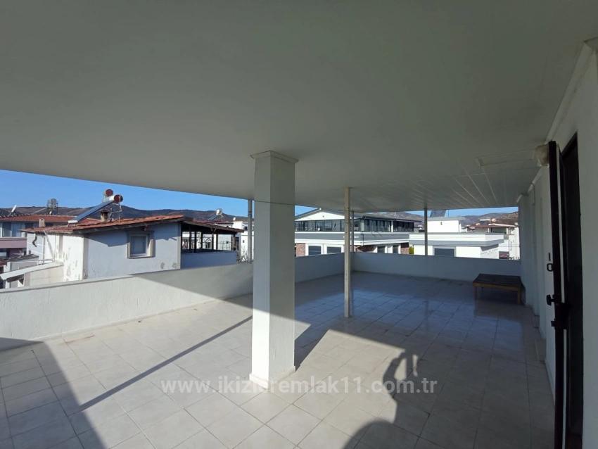 Detached 6+1 Villa With Garden For Sale In Doğanbey, Seferihisar