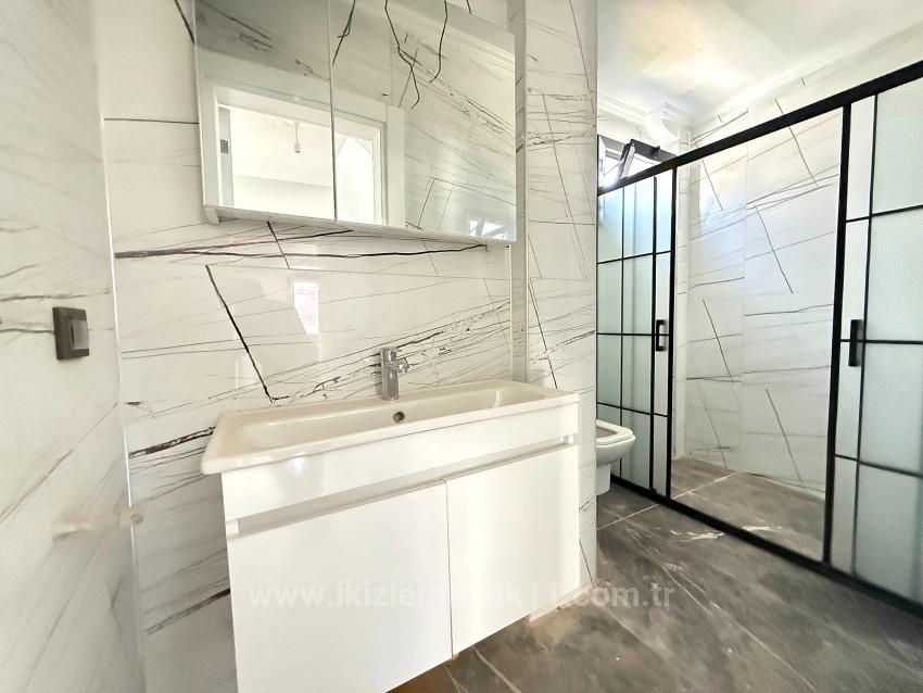 Single Detached 3+1 Villa With Garden For Sale In Doğanbey, Seferihisar