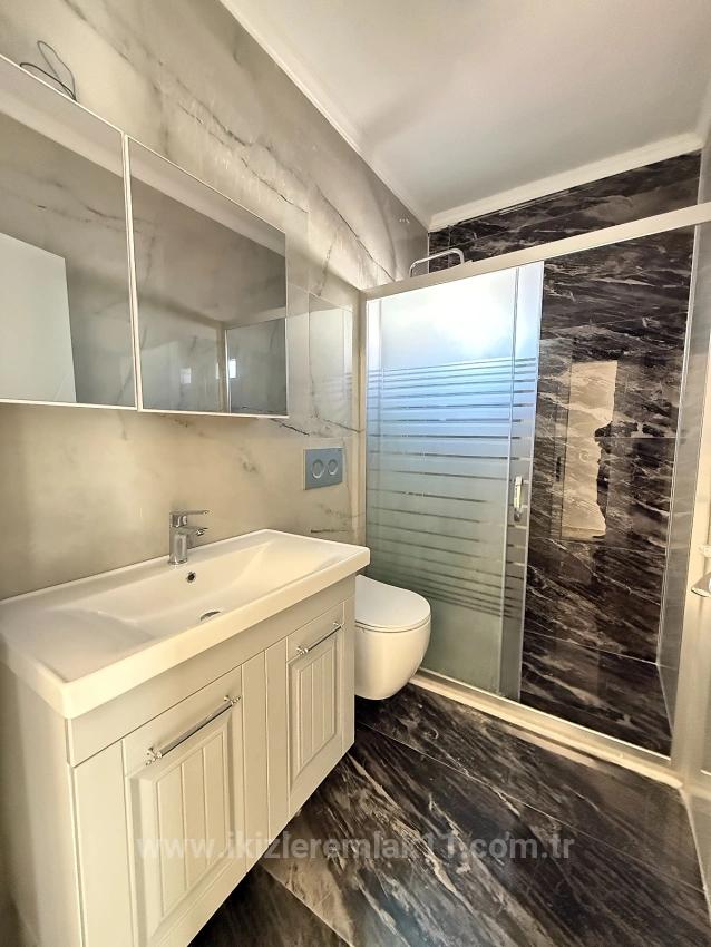 Brand New, Spacious Detached 4+1 Villa For Sale In Doğanbey, Seferihisar.