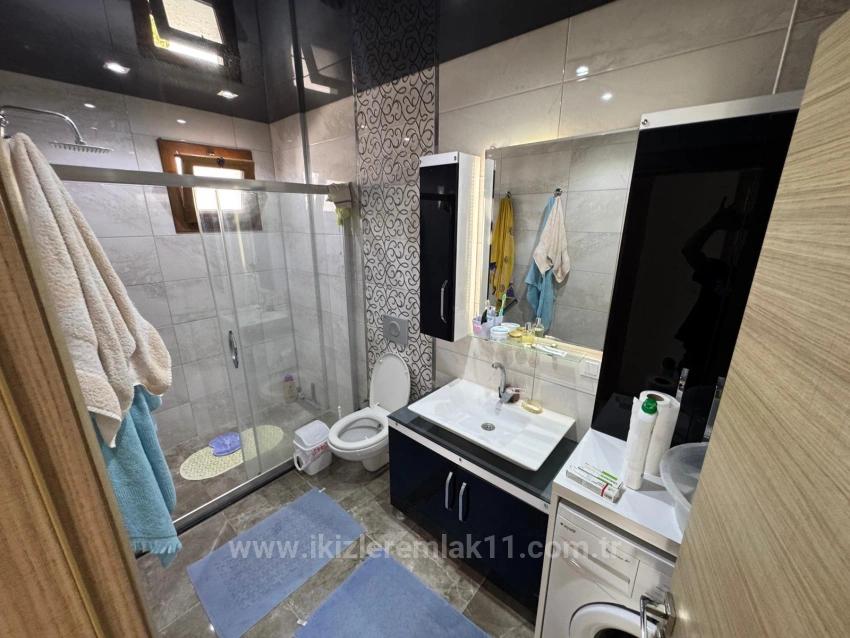 2+1 Duplex Summer House For Sale In Doğanbey Center, Seferihisar