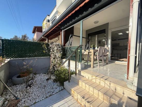 3+1 Villa With Garden For Sale Near The Sea In Doğanbey