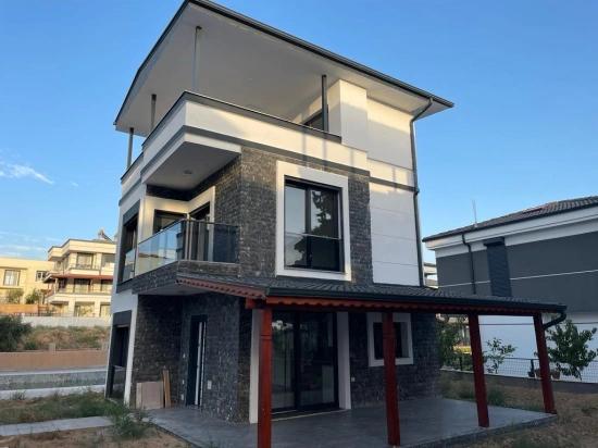 Brand New Detached 3+1 Villa With Private Pool For Sale In Doğanbey, Seferihisar.