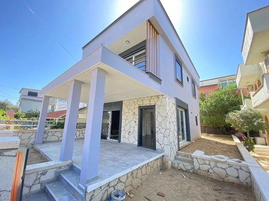 Brand New, Detached, Luxury 3+1 Villa For Sale In Doğanbey, Seferihisar.