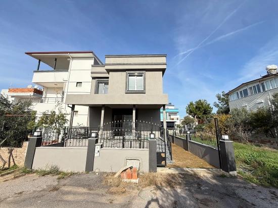 Only Brand New 3+1 Detached Villa With Garden For Sale In Doğanbey, Seferihisar.